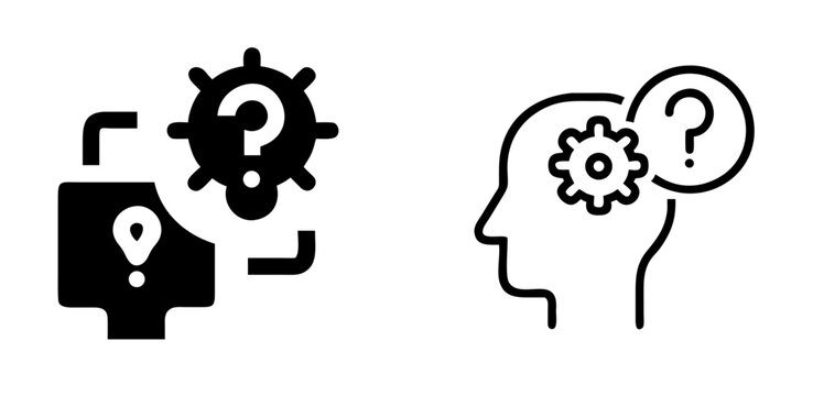 Problem Solving Strategy and Solution Icon