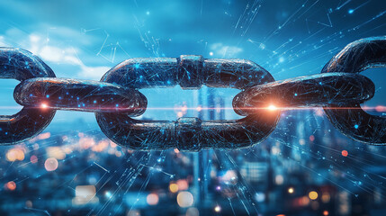 Breaking Away &ndash; Double Exposure of Broken Chain with Emerging Industries, Opportunities, and Innovative Business Models Representing Strategic Change and Business Pivot