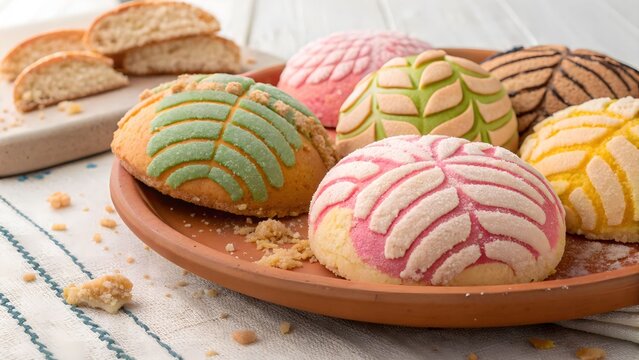 Pan dulce Mexican sweet bread