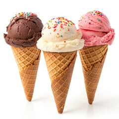 ice cream cones