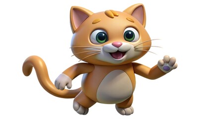 cat, cartoon, animal, kitten, vector, pet, illustration, cute, feline, kitty, mammal, domestic, funny, pets, drawing, isolated, animals, fur, happy, tail, character, art, fun, graphic, white