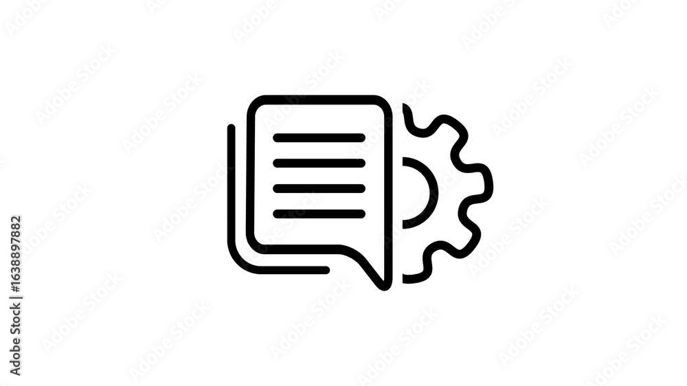 Poster engineering, development and innovation technology icon isolated .automation , micro animation, cart