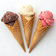 ice cream cones