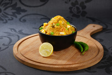 Corn and Green Pea Daliya