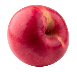 Fresh and Juicy Red Apple with Vibrant Skin isolated on a transparent background