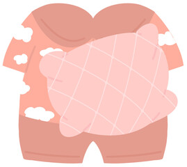 동물토끼(잠옷졸림의상합성) (2) © Fox