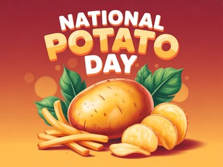 Celebrate national potato day with a delicious display of potatoes and fries