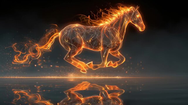 The Fiery Horse is the symbol of the 2026 year