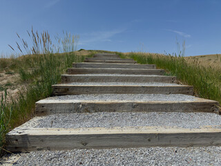 Obraz premium stairs to sky