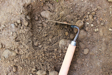 Traditional agricultural tools currently in use