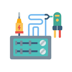  Innovative Circuit Repair Kit Vector Icon