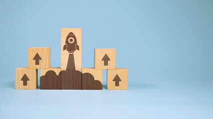 Business Startup and Growth Success Concept