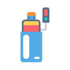 Innovative Electric Lighter Vector Icon
