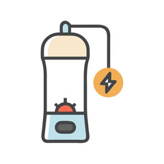  Electric Pepper Grinder Icon for Cooking