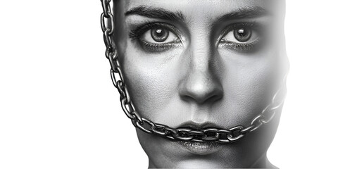 International Press Freedom Awareness Symbol on Transparent Background