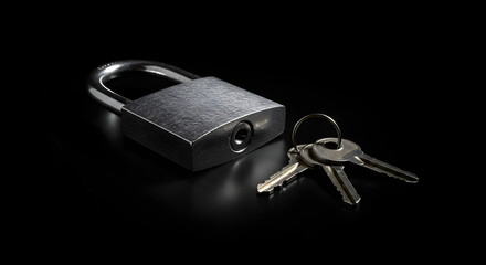 Secure your assets with this professional padlock and key set, symbolizing protection, access, and safety for your valuable belongings and important information.
