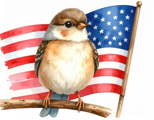 A cute cartoon chickadee. Adorable avian drawing tiny bird comical cheerful wildlife animated design.