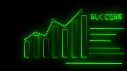 Turquoise Bar Graph with Downward Trend Line and Bokeh Background Financial Decline .Turquoise Bar Graph with Downward Trend Line and Bokeh Background Financial Decline .4k - Powered by Adobe
