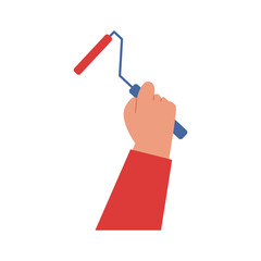 Labor Day Professions and Tools Illustration 