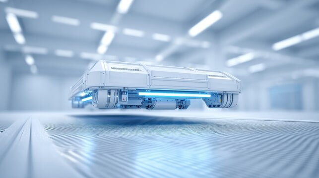 Futuristic Maglev Vehicle: The Future of Automation