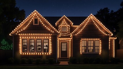 Night view 14 August celebration