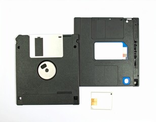 Obraz premium floppy disk isolated on white