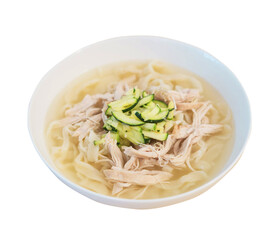 dak kalgksu korean chicken noodle soup