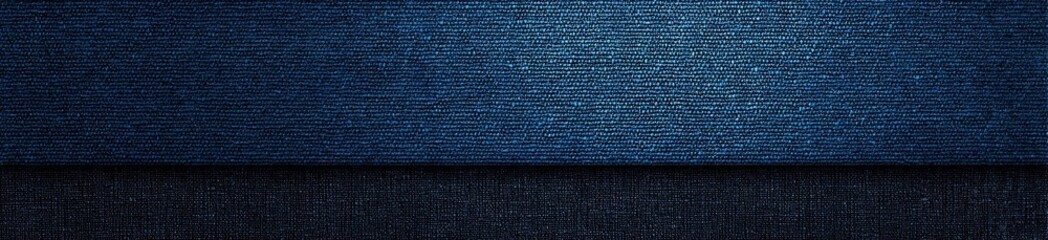 Two layers of dark denim-like fabric