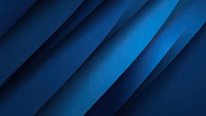 Obraz premium Deep blue diagonal stripes create a layered, textured background