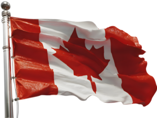 canadian flag PNG 