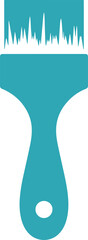 coating brush icon 