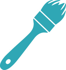 paint brush vector transparent icon 