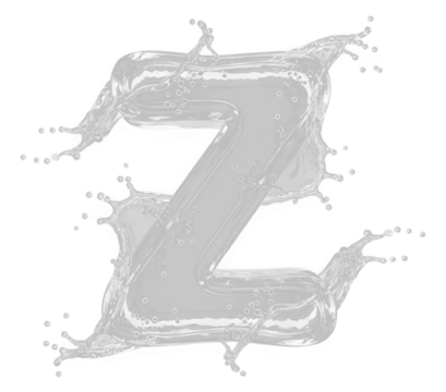 Abstract silhouette of a dancing woman in a black ink water splash, a Japanese calligraphy art