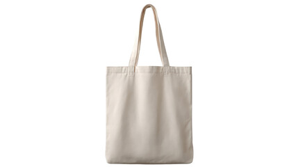 Plain Natural Canvas Tote Bag with Sturdy Handles.