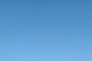 A Tranquil Blue Sky