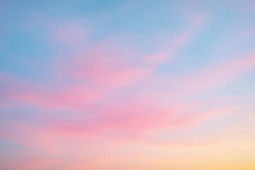 Obraz premium A Symphony of Pink and Blue Hues
