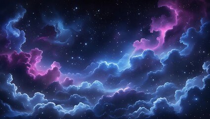 Vast Cosmic Expanse of Nebulae and Stars