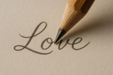Love is in the air - captured by a pencil