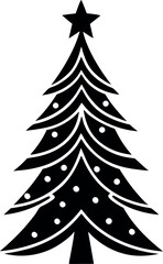 Obraz premium christmas tree vector