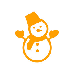 雪だるまのアイコン / Snowman Icon	