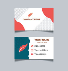 Luxury Business Card Design Template Elegant Modern Corporate Branding Professional Identity Stylish Minimalist Clean Vector Illustration