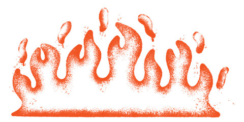 Fire flames  set vector icons  Fire sign Fire flame icon isolated on white background  Vector illustration 