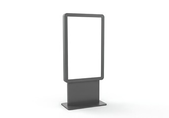 blank advertising billboard mockup