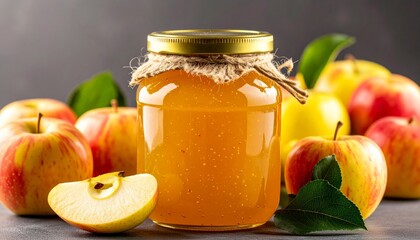 apple jam and apples