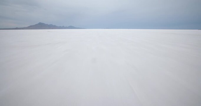 Bonneville Salt Flats Fast Drive POV