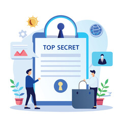 Confidential Data Protection: Secure Business Documents & Agreements