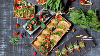 Exquisite culinary tapestry of vibrant tapas whispers tales of Mediterranean splendor and epicurean delight, perfect for Global Tapas Day