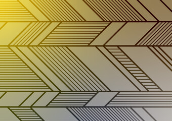 Brown line square graphic presentation abstract