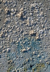 Aged Concrete Patina with rough texture and flaking paint for rustic, urban, and industrial design concepts