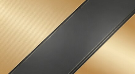 Corporate Business Background with black and golden diagonal stripe for modern professional branding and presentations
